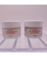 LOT OF 2 FRESH Lotus Youth Preserve Moisturizer Super Lotus Face Cream .... - £15.62 GBP
