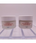 LOT OF 2 FRESH Lotus Youth Preserve Moisturizer Super Lotus Face Cream .... - £14.97 GBP