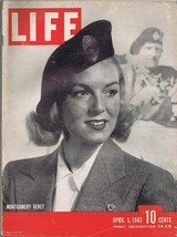 ORIGINAL Vintage Life Magazine April 5 1943 Montgomery Beret - £23.67 GBP