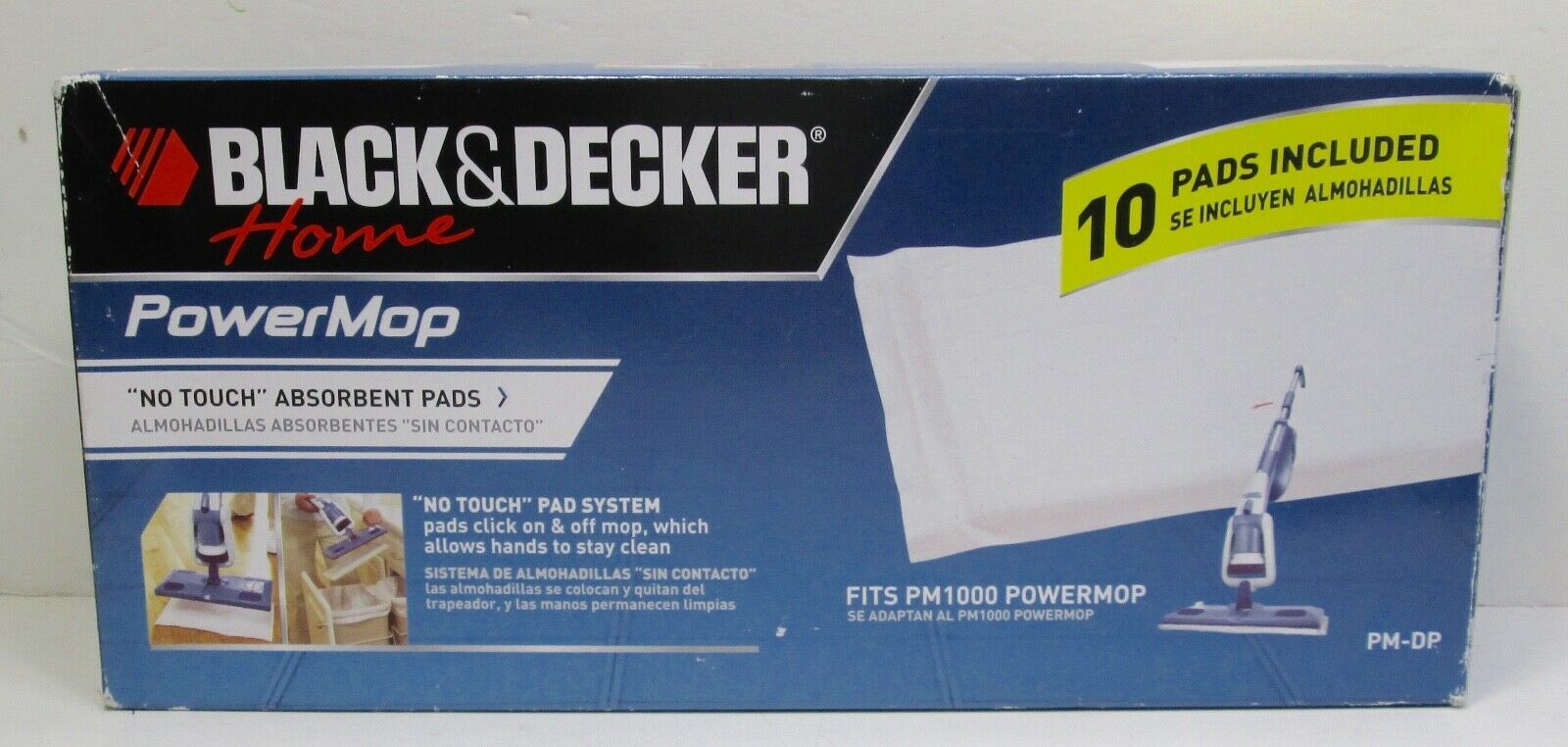 Black and Decker  PowerMop  PM1000 Fiber  Mop Refill  10 pk - £7.06 GBP