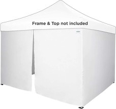 White 10 X 10 Feet Caravan Canopy Sports Commercial Grade Sidewalls. - £39.31 GBP