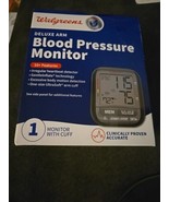 Walgreens Deluxe Arm Digital Blood Pressure Monitor 10+ Features  New - $28.04