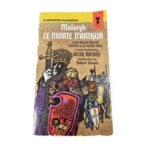 Malory’s Le Morte D’Arthur 1962 Mentor Paperback First Edition  - £12.01 GBP