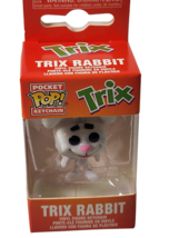 Funko Pocket POP Ad Icons TRIX RABBIT Cereal Mascot Keychain NIB Mini Fi... - $12.19