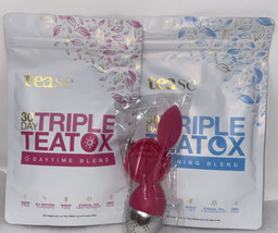 Tease Tea 30 Day Triple Teatox Daytime Evening &amp; Strainer Detox - New &amp; ... - £25.24 GBP