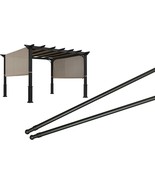 ALISUN Length Adjustable Weight Rods/Pull Tubes for Pergola Canopy (2 Rods - £92.06 GBP