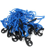 4&#39; x 6&#39; Cargo Net w/ Nylon Hooks Blue | Stretch Bungee Mesh Trunk Luggag... - $34.56 CAD