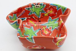 Island Heritage Collection Hawaiian Shirt Dip Bowl Trinket Keys Dish Cat... - $9.79