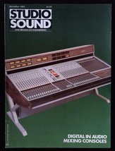 Studio Sound And Broadcast Engineering Magazine January 1986 mbox1369 Studio - £5.81 GBP