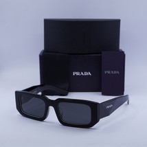 PRADA PR06YS 09Q5S0 Black/White/Dark Grey 53-21-145 Sunglasses New Authe... - $356.51