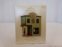 Hallmark Keepsake Ornament Dons Nursey Nostalgic House and Shops 25th Anniversar - $23.78