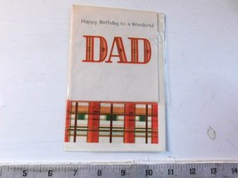 Vintage Birthday Card for Dad - unused and in celophane Laurel Cards 15L... - £6.18 GBP