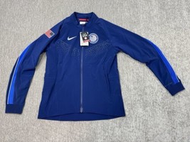 Team USA Olympics Podium Jacket Women&#39;s Small Nike Paris 2024 Blue DZ3572-492 - $98.99