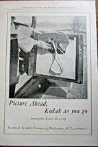 Eastman Kodak Co magazine ad-1925 - £3.95 GBP