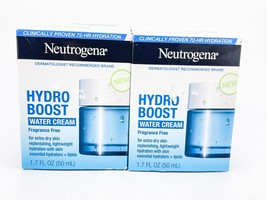 Neutrogena Hydro Boost Water Cream Fragrance Free 1.7 Oz Each Lot Of 2 - $27.04