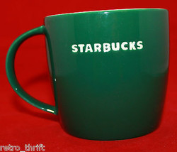 Starbucks 2011 Dark Green Embossed Holly Leaf Christmas Holiday Coffee M... - $37.51