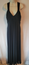 NEW SUNHEE 12 dress long maxi black large - $34.99