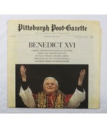 Apr 20 2005 Pope Benedict XVI Elected Pittsburgh Post Gazette Newspaper - £18.61 GBP