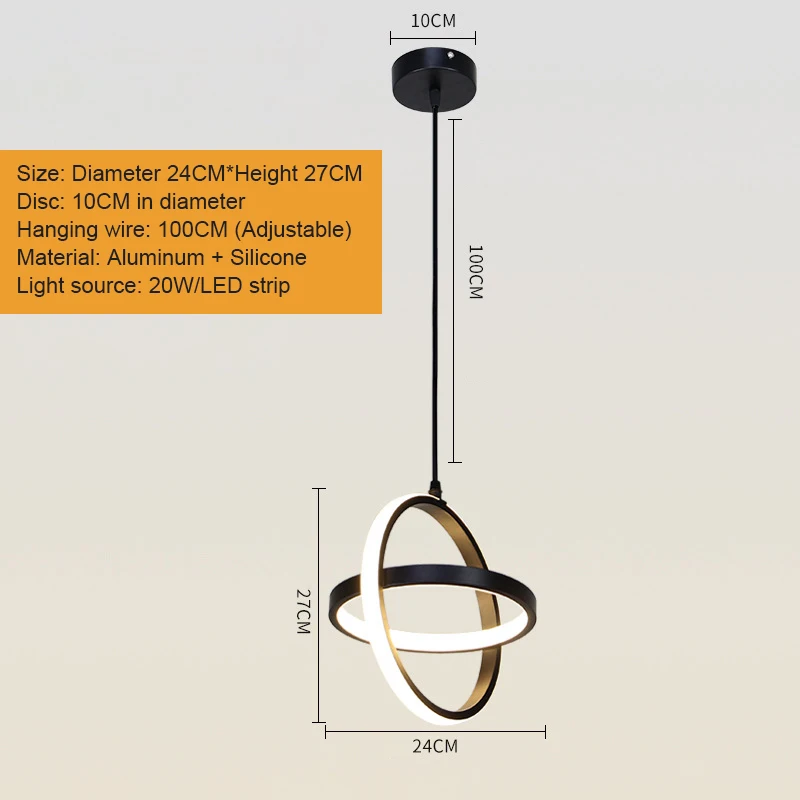  Led Pendant Light Indoor lighting Creative Chandelier Pendant Lamp for Dining r - £186.80 GBP