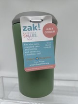 Zak! 4In1 Drink Cooler Insulated Stainless Steel Tumbler Bottle Cans 13oz - £4.92 GBP