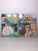 Beavis And Butthead Books Lot Of 2 This Book Sucks Huh Huh For Hollywood - £17.06 GBP