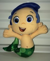 2014 Fisher Price Nickelodeon Nick Jr. Bubble Guppies Gil Mermaid 10&quot; Plush Toy - £19.31 GBP