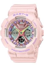 Casio BA-130PM-4A Baby-G BA-130 Series Quartz Women&#39;s Watch, LCD/Multicolor - £89.73 GBP