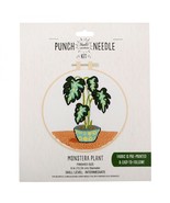 Needle Creations Monstera Plant Punch Needle Kit - £11.81 GBP