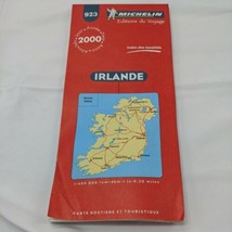 Huge Vintage Irlande Ireland 2000 Michelin Map Guide Brochure - £18.03 GBP