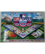 MLB-OPOLY Monopoly  Jr. Junior Board Game Edition NEW MasterPieces Kids ... - £15.45 GBP