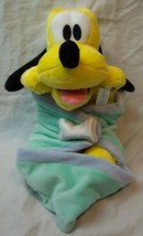 Walt Disney Babies Cute Soft Baby Pluto Dog 10 Plush Stuffed Animal Toy - £15.82 GBP