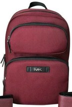 Michael Kors Kent Sport Utility Large Merlot Backpack 37U1LKSC50 Red $44... - £114.54 GBP