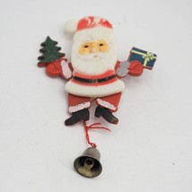 Brooch Pin Christmas Santa Claus Articulated - £11.44 GBP