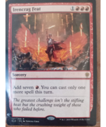 Irencrag Feat Magic The Gathering Throne Of Eldraine 127 Red Sorcery RARE - $3.95 CAD