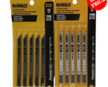 DEWALT Jig Saw Blades 4&quot; 10 TPI 5 pc Clean Cuts  DW3710H Pack of 2 - $30.68