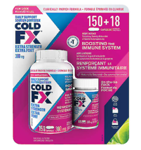 COLD-FX Extra Strength 150 + 18 Capsules Free Shipping - £55.97 GBP