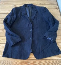 Tommy Hilfiger Men’s Button front suit jacket size 46L Black DG - £34.95 GBP