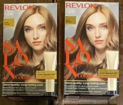 (2) Revlon Salon Color #7 Dark Blonde Color Booster Kit For Week 3 And 6 - $23.75
