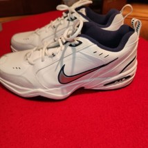 Nike Air Monarch IV Men&#39;s Training Shoes Sneakers White Size 12 worn once - £27.22 GBP