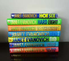 Lot Set Of 7 Janet Evanovich Stephanie Plum Book Hardcover Novel - £23.35 GBP