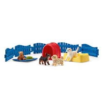 Schleich Farm World, Animal Toys for Kids, Puppy Pen Playset with Dog Fi... - $39.99