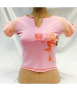 Women&#39;s Azzure Pink | Orange Short Sleeve Tee Shirt NWT - $49.00