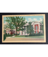 Barnwell Hall University of Alabama Girls Gym Linen Curt Teich Postcard ... - £6.36 GBP