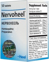 Pack of 10  Nervoheel Homeopathic Stress Relief Tablets Restlessness Nat... - £88.64 GBP