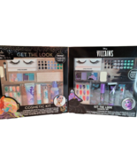 Lot Of 2 Disney Little Mermaid Cosmetic Kit Get The Look Ariel &amp; Ursula ... - £25.57 GBP