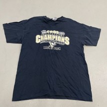 Pittsburgh Penguins 2009 Conference Champions Black Shirt T-Shirt Size Large - £10.88 GBP