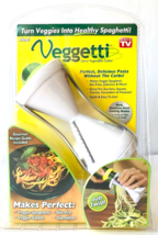 Veggetti Hand Held Spiral Vegetable Cutter Stainless Steel Blade Veggie Pasta - £13.14 GBP
