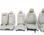 Full Set Of Leather Seats Q1A Gray OEM 2009 2010 2011 2012 Audi Q5Must S... - £567.68 GBP