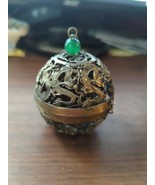 nice 3&quot; metal dragon Tibetan ball / incense burner - €34,15 EUR
