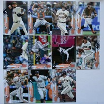 2020 Topps Series 1 San Francisco Giants Base Team Set of 11 Cards - £2.75 GBP